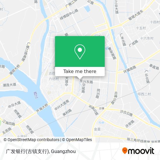 广发银行(古镇支行) map