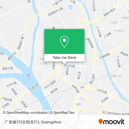 广发银行(古镇支行) map