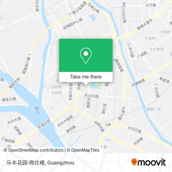 乐丰花园-商住楼 map