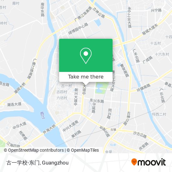 古一学校-东门 map