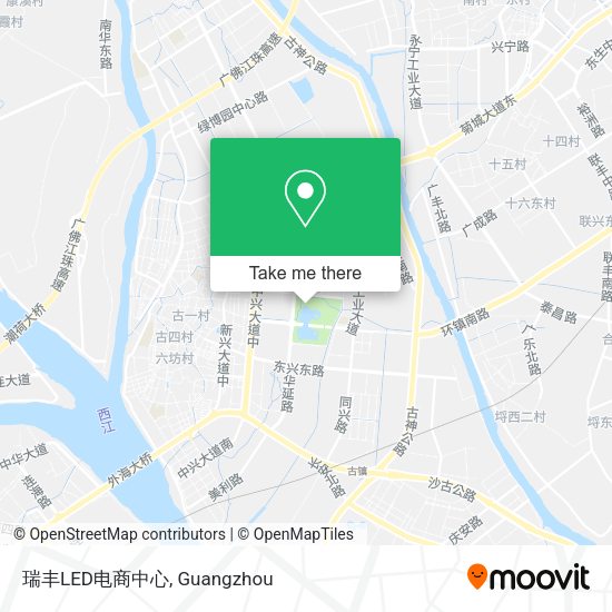 瑞丰LED电商中心 map