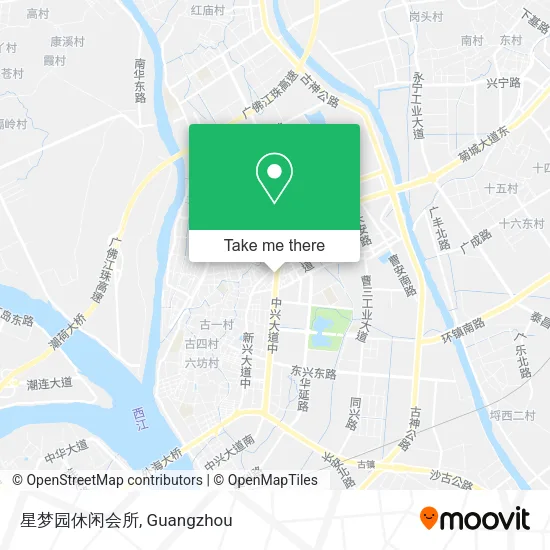 星梦园休闲会所 map