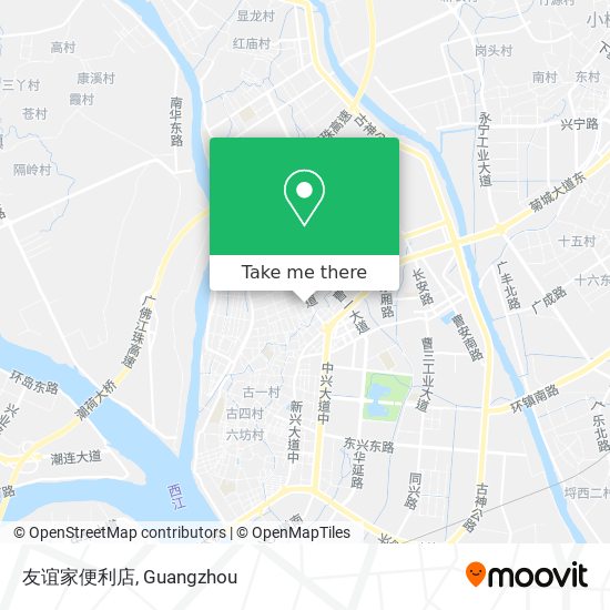 友谊家便利店 map