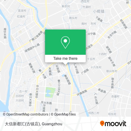 大信新都汇(古镇店) map