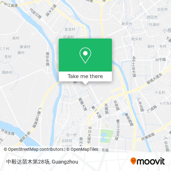 中毅达苗木第28场 map