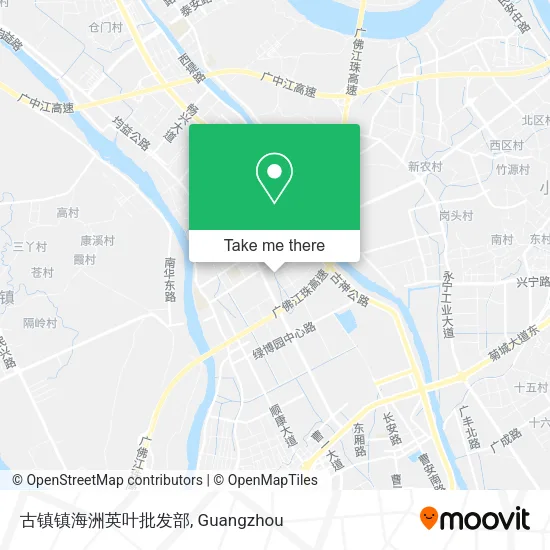 古镇镇海洲英叶批发部 map