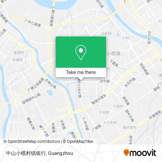 中山小榄村镇银行 map