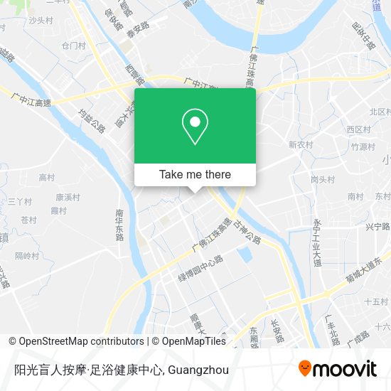 阳光盲人按摩·足浴健康中心 map