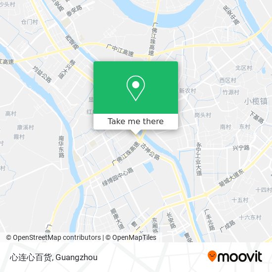 心连心百货 map