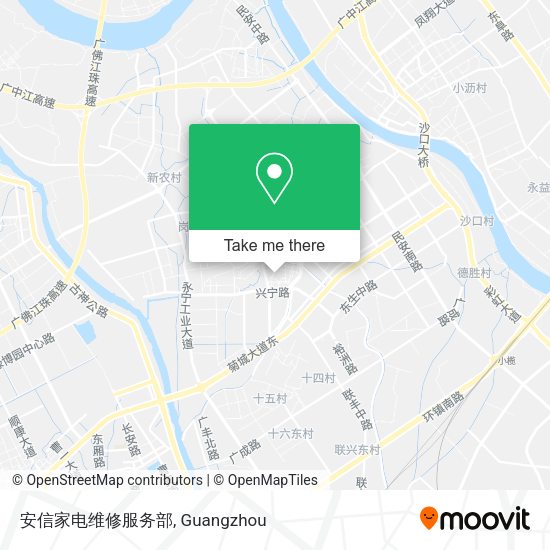 安信家电维修服务部 map