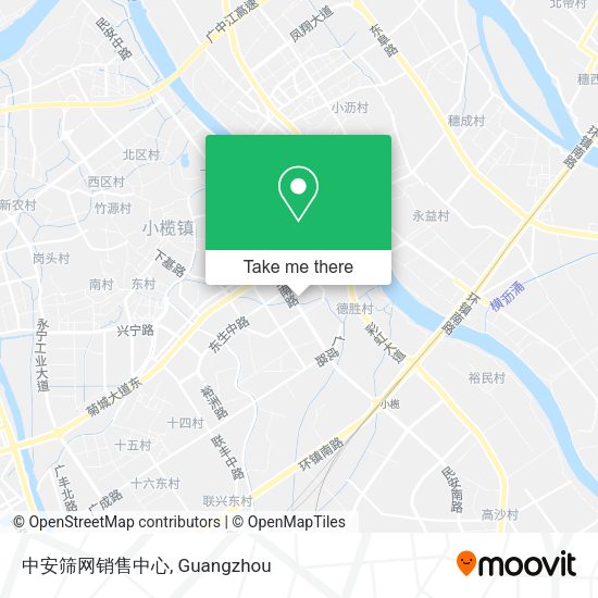 中安筛网销售中心 map