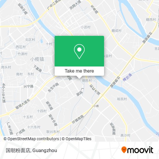 国朝粉面店 map