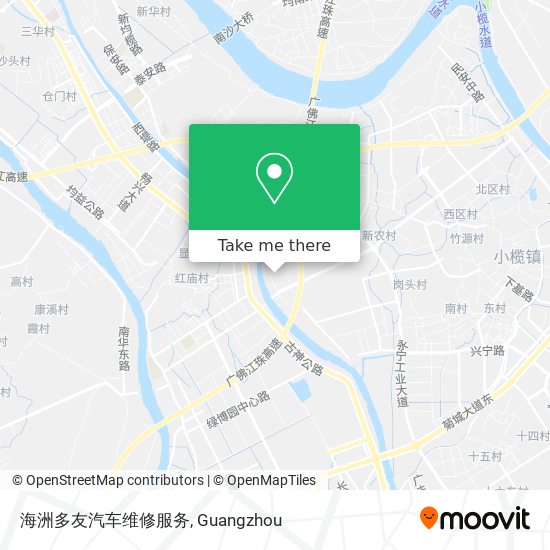 海洲多友汽车维修服务 map