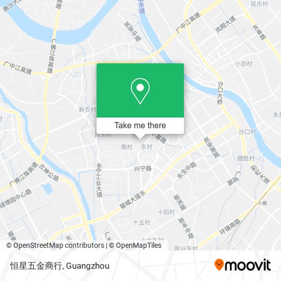 恒星五金商行 map