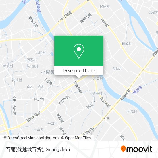 百丽(优越城百货) map