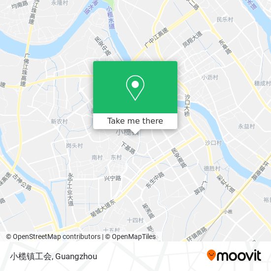 小榄镇工会 map