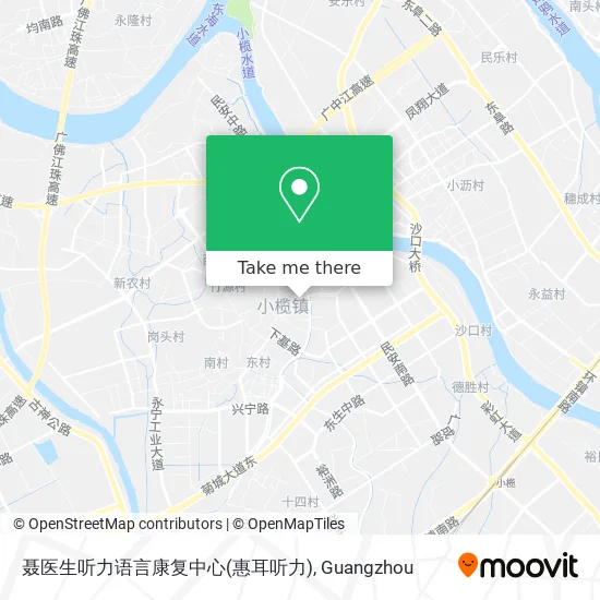 聂医生听力语言康复中心(惠耳听力) map