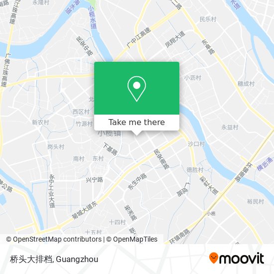 桥头大排档 map