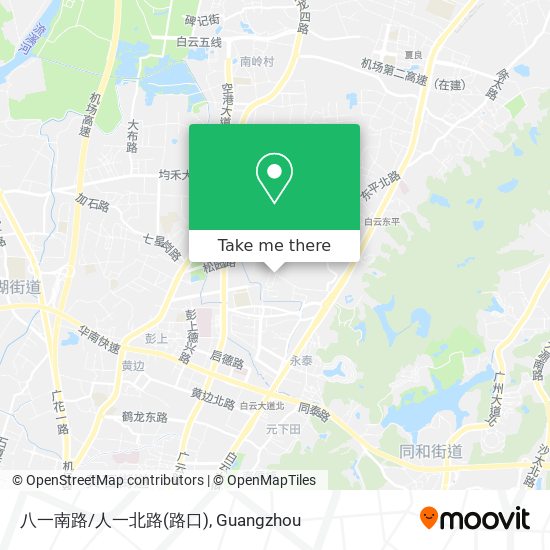 八一南路/人一北路(路口) map