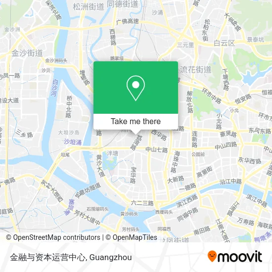 金融与资本运营中心 map