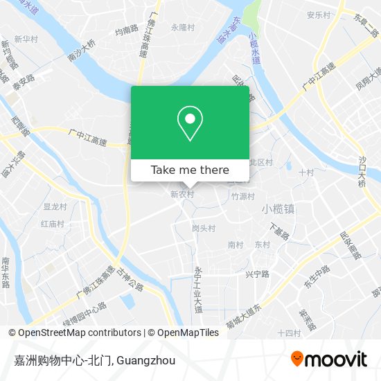 嘉洲购物中心-北门 map