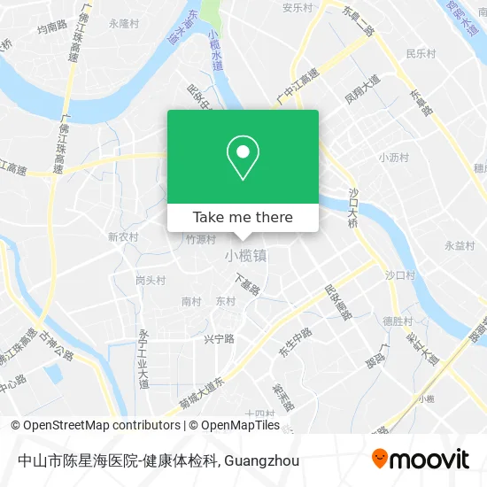 中山市陈星海医院-健康体检科 map