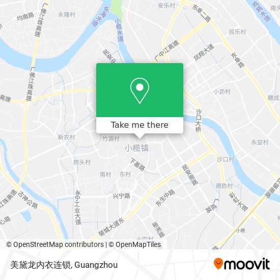 美黛龙内衣连锁 map