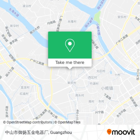 中山市御扬五金电器厂 map