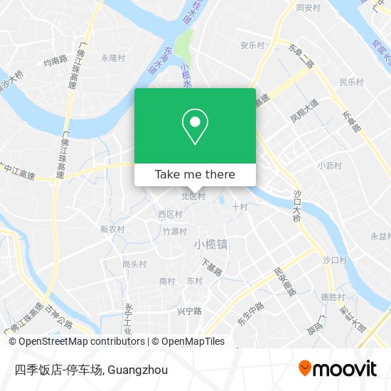 四季饭店-停车场 map