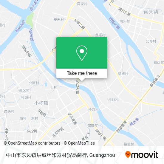 中山市东凤镇辰威丝印器材贸易商行 map
