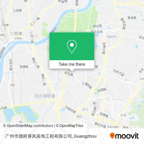 广州市德府屏风装饰工程有限公司 map