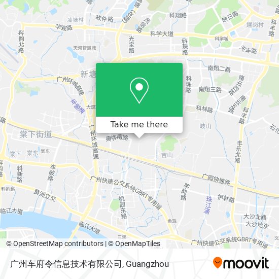广州车府令信息技术有限公司 map