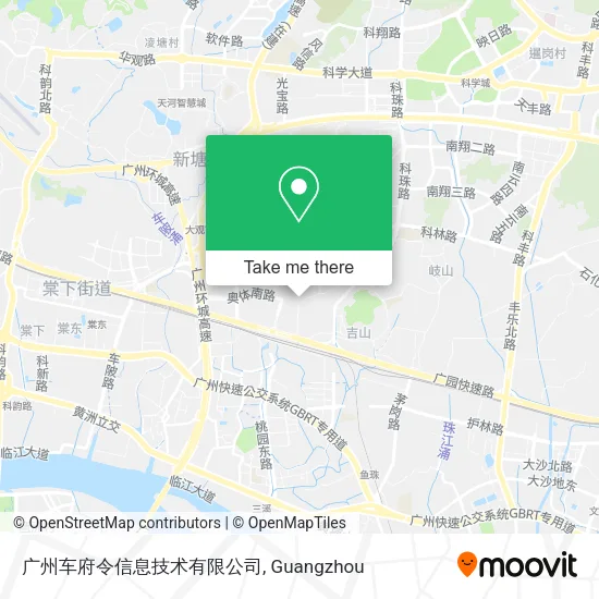 广州车府令信息技术有限公司 map