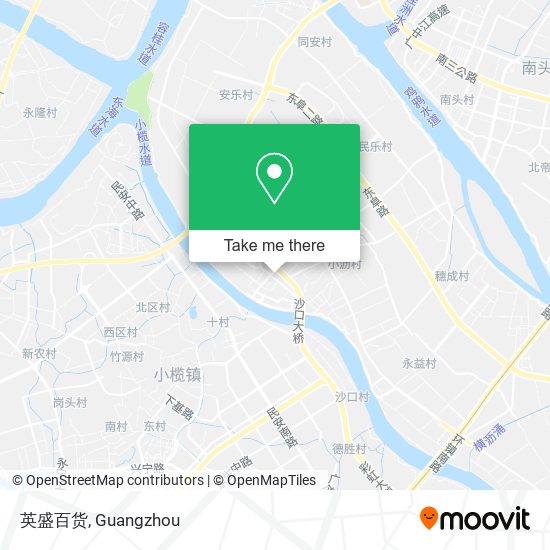 英盛百货 map