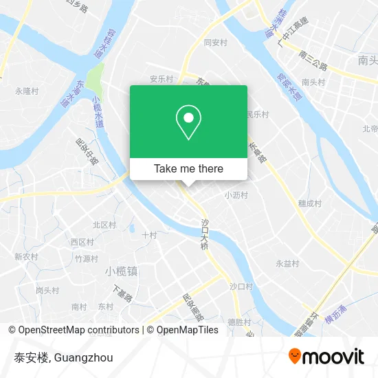 泰安楼 map