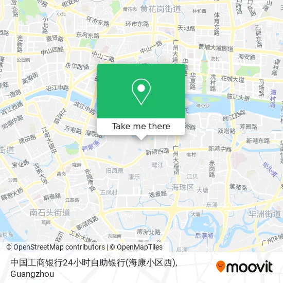 中国工商银行24小时自助银行(海康小区西) map