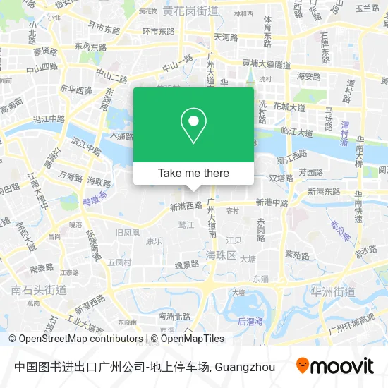 中国图书进出口广州公司-地上停车场 map
