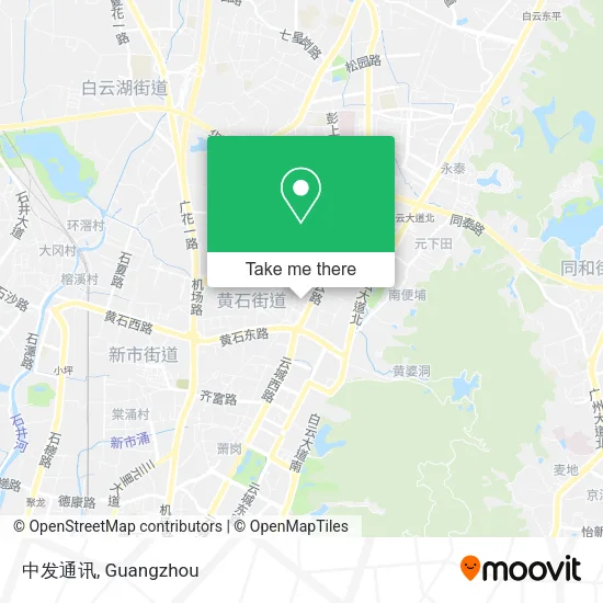 中发通讯 map