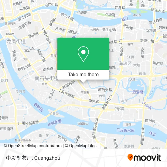 中发制衣厂 map