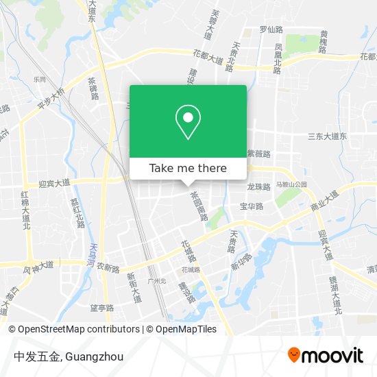 中发五金 map