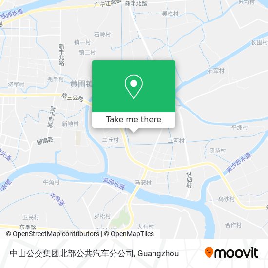 中山公交集团北部公共汽车分公司 map