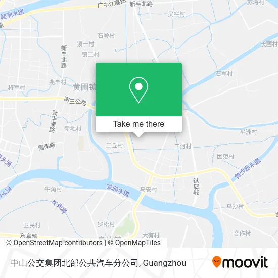 中山公交集团北部公共汽车分公司 map
