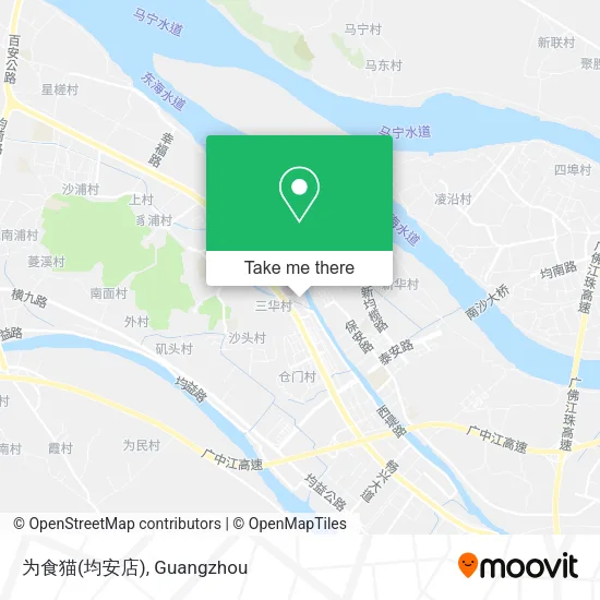 为食猫(均安店) map