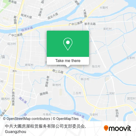 中共大圃房屋租赁服务有限公司支部委员会 map