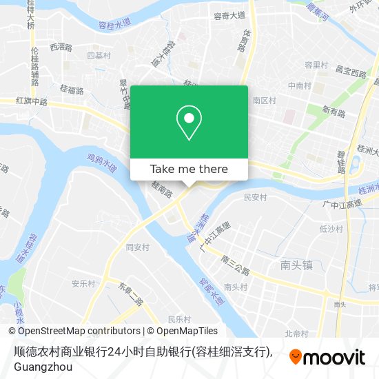 顺德农村商业银行24小时自助银行(容桂细滘支行) map