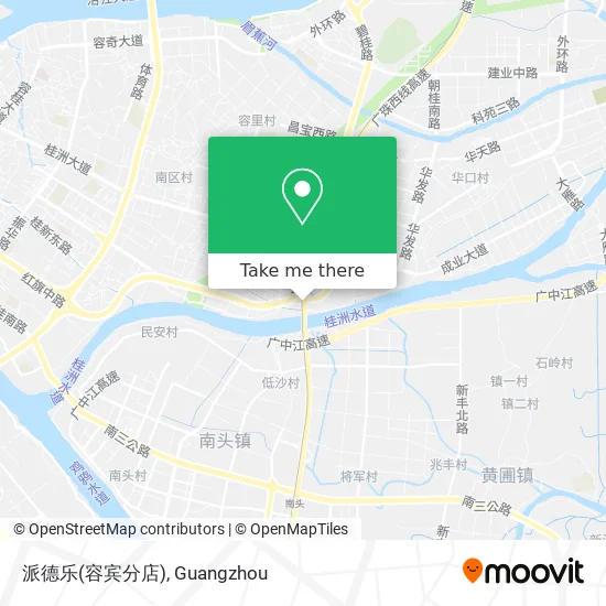派德乐(容宾分店) map