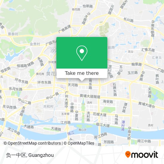 负一中区 map