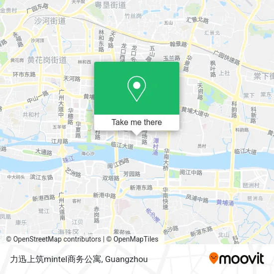 力迅上筑mintel商务公寓 map
