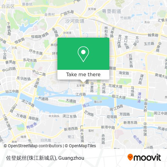 佐登妮丝(珠江新城店) map
