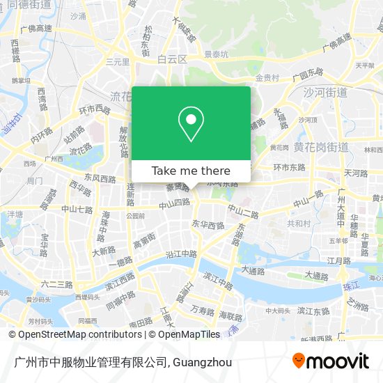 广州市中服物业管理有限公司 map
